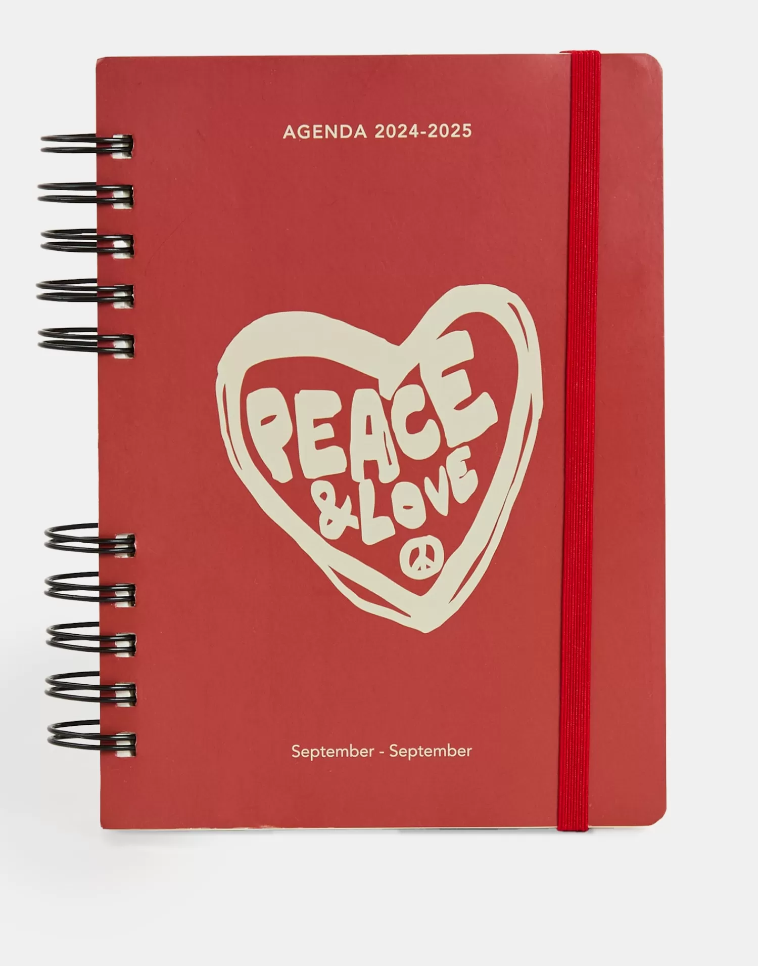 Natura Selection Agenda Escolar Peace And Love 2024-2025