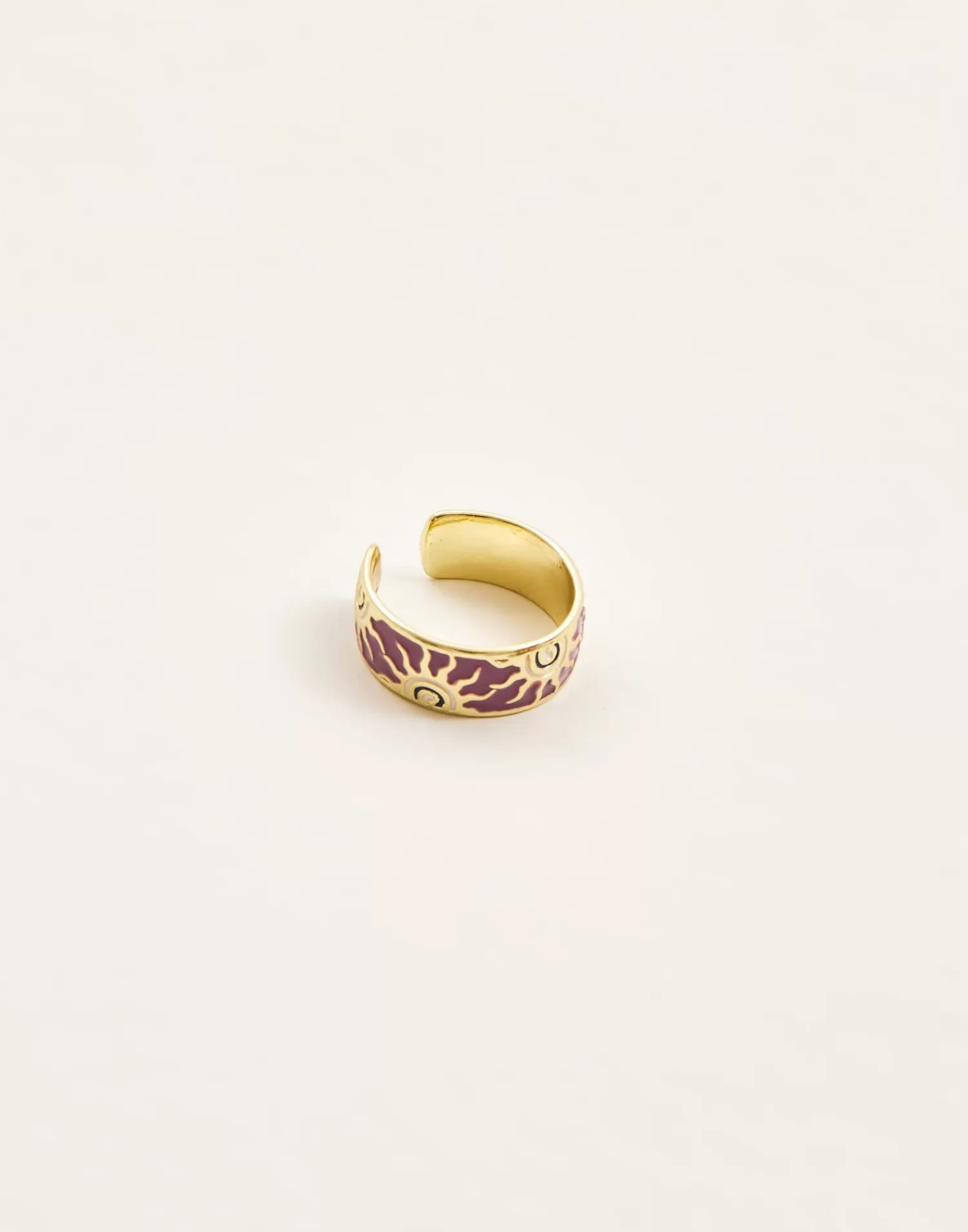 Natura Selection Anillo Ancho Sol