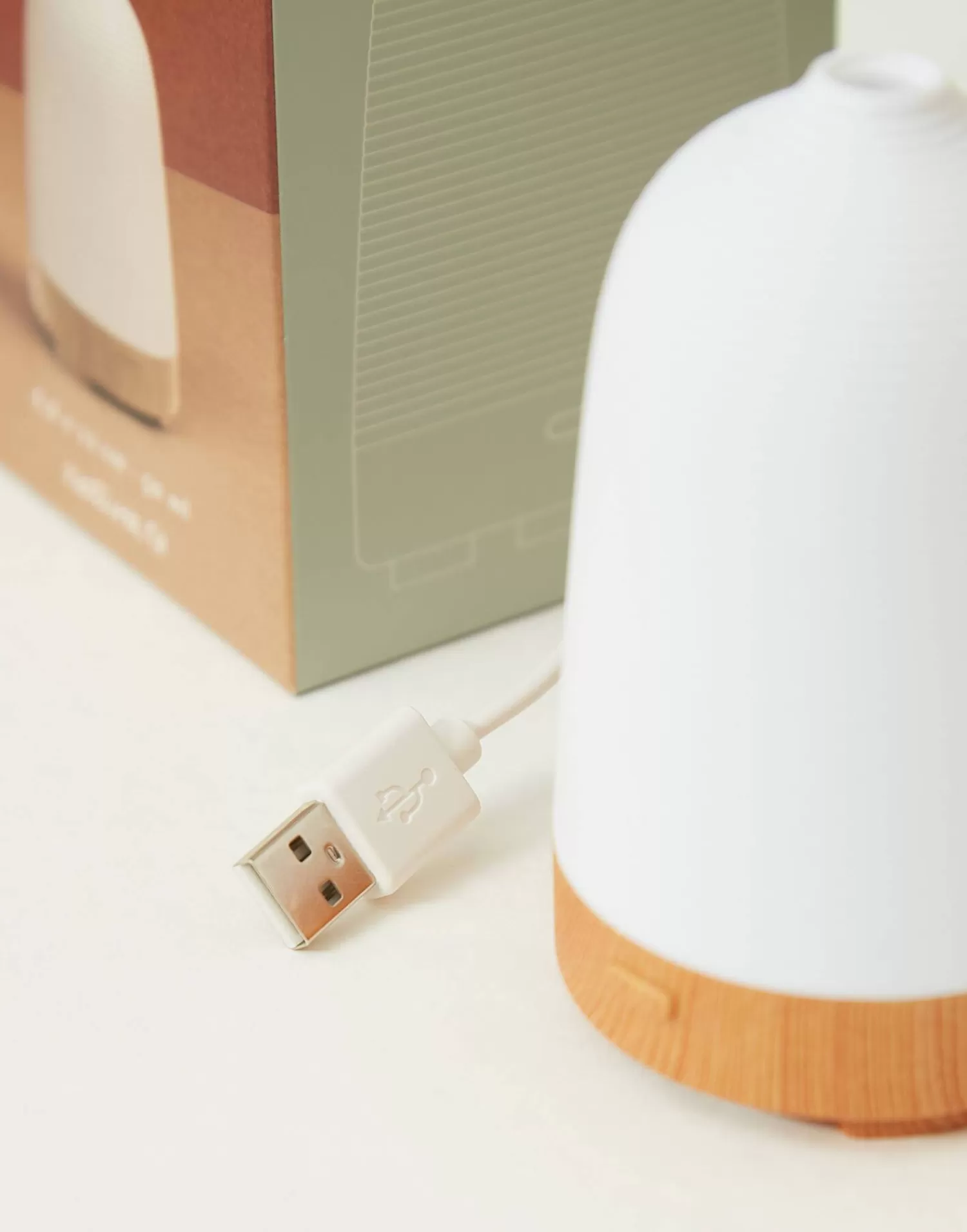 Natura Selection Difusor Aroma Base Color Madera Usb