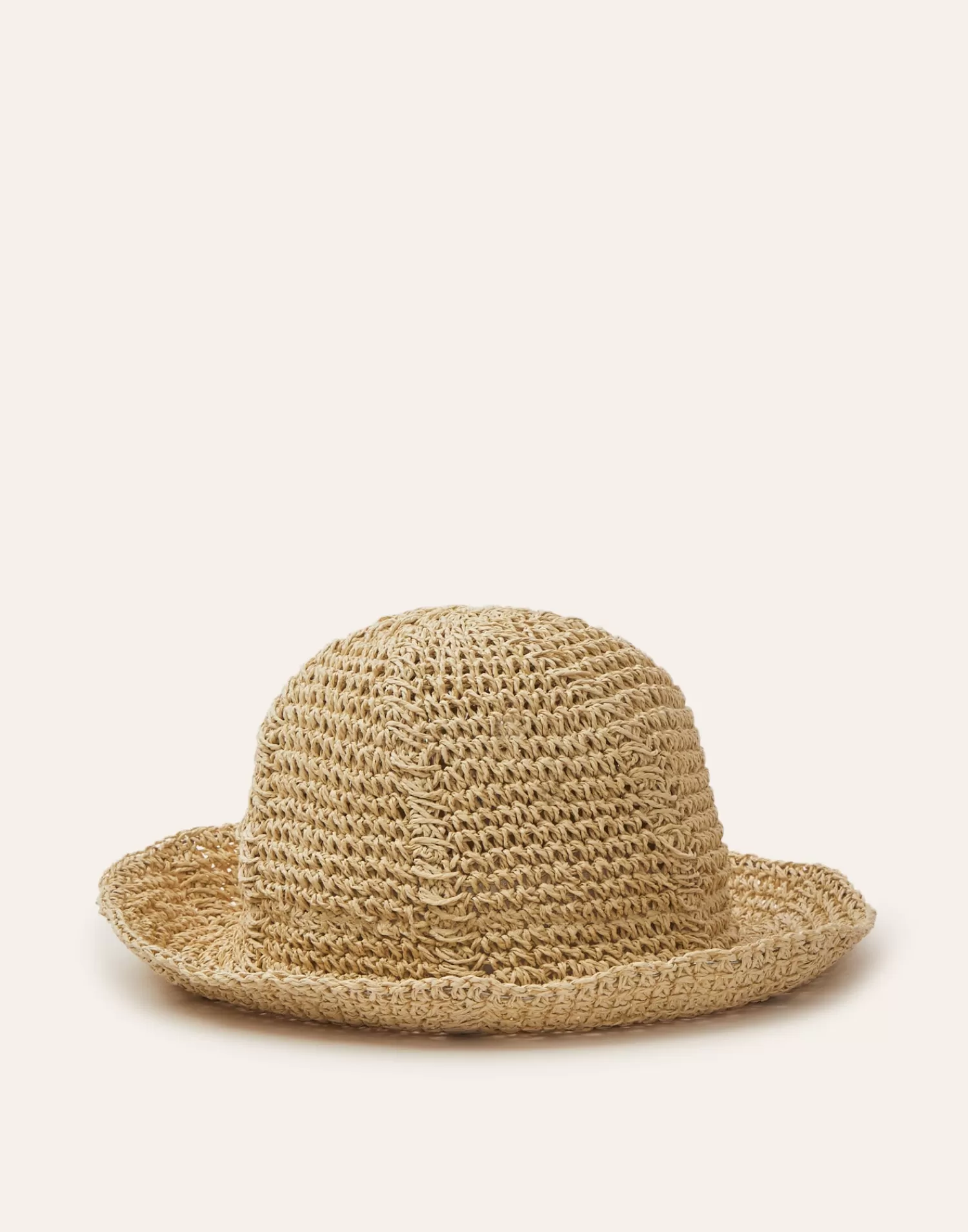 Natura Selection Gorro Bucket Liso Beige