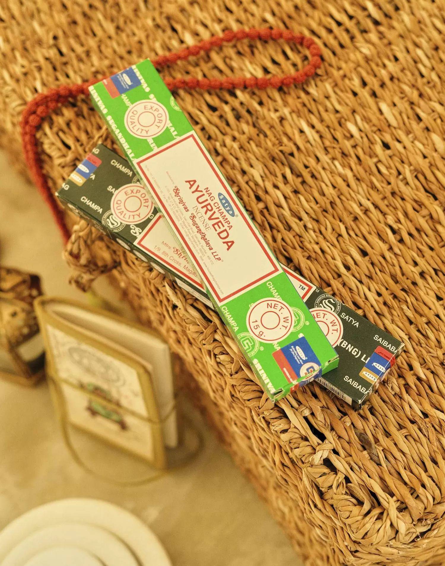 Natura Selection Incienso Nag Champa Ayurveda