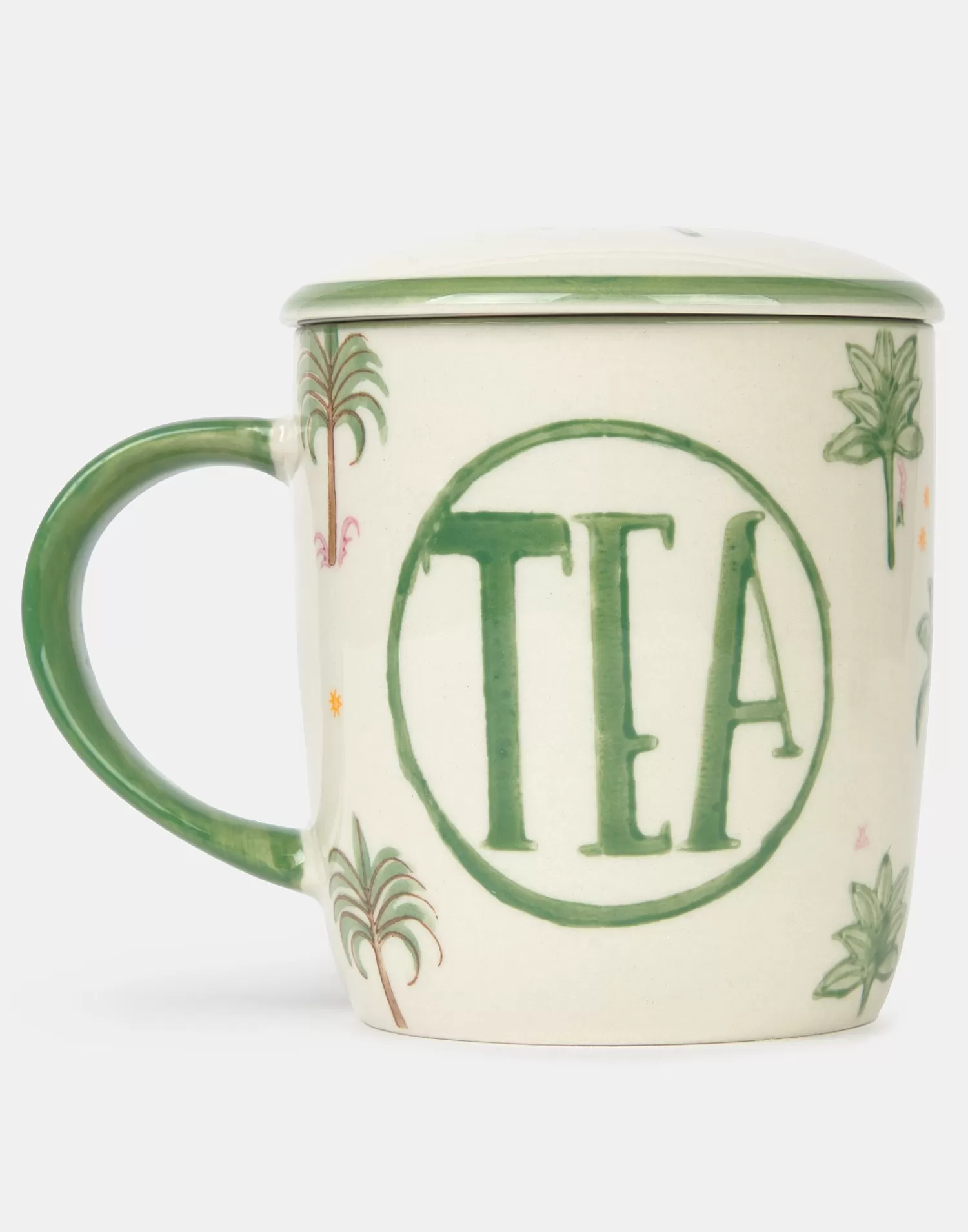 Natura Selection Taza Té Palmeras